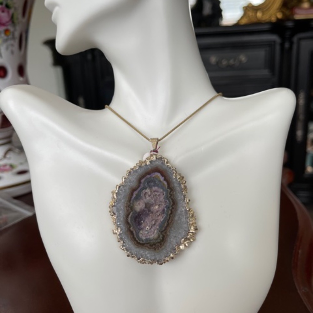 Genuine Agate Pendant